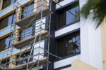 Disneys Paradise Pier Hotel Pixar Place Hotel construction retheme new paint black and white DSC_1371-X5