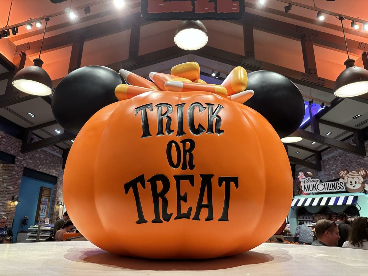 , Getting Into The Halloween Spirit At Disney Springs