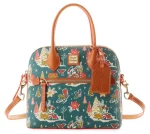 Mickey and Minnie Mouse Christmas Dooney & Bourke Satchel Bag
