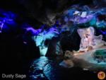 disneyland-Blues pirates of the caribbean island and broken waterfall-MiceChat
