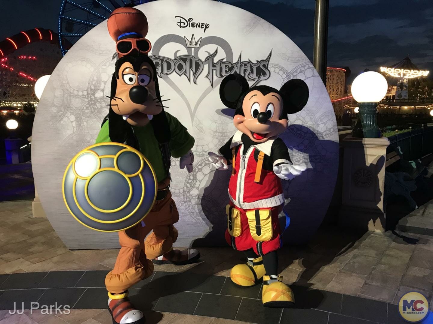 Oogie Boogie Bash Character Kingdom Hearts Mickey and Goofy