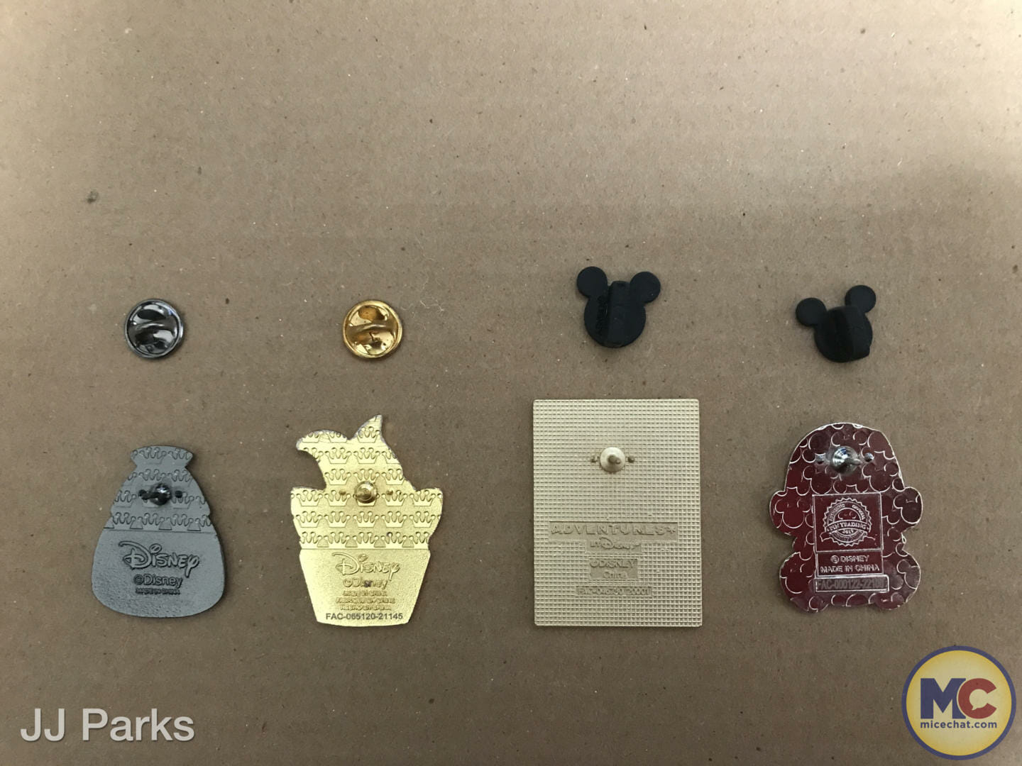 Disney Pin Epcot Logos Set, 5 pins, Horizons, Living Seas