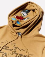 Champion x Ducktales collecton-french terry hoodie-duck quotes-inside hood