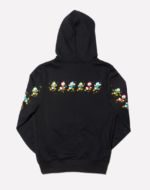 Champion x Ducktales collecton-french terry hoodie-repeating ducks-back