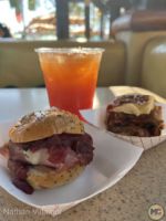Disneyland DCA festival of holidays 2022 winter sliderland holiday ham slider brisket slider MiceChat