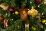 Disneyland Hotel Frontier Tower Christmas trees holidays-X5