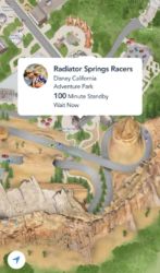 Disneyland Thanksgiving Wait Times Radiator Springs Racers
