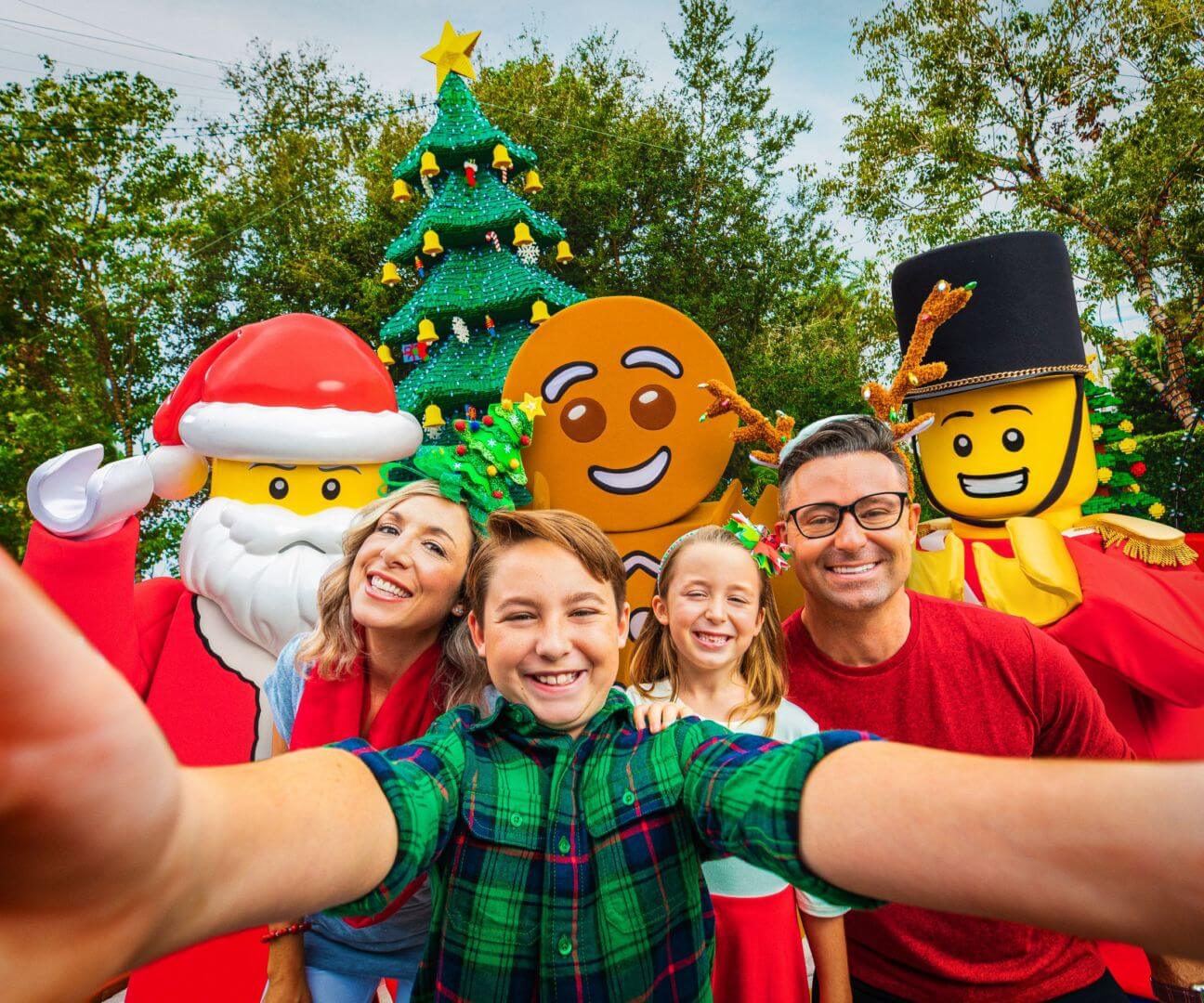 Florida theme park holiday celebrations - Legoland Florida