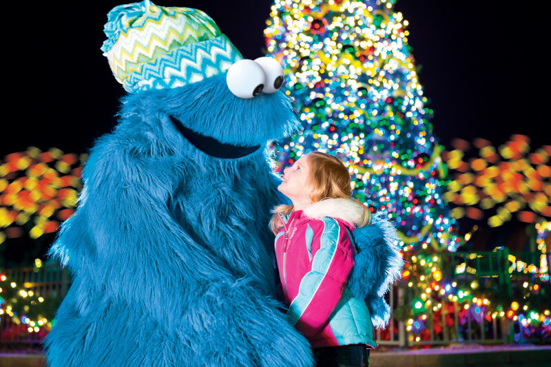 California theme park holiday celebrations - Sesame Place San Diego