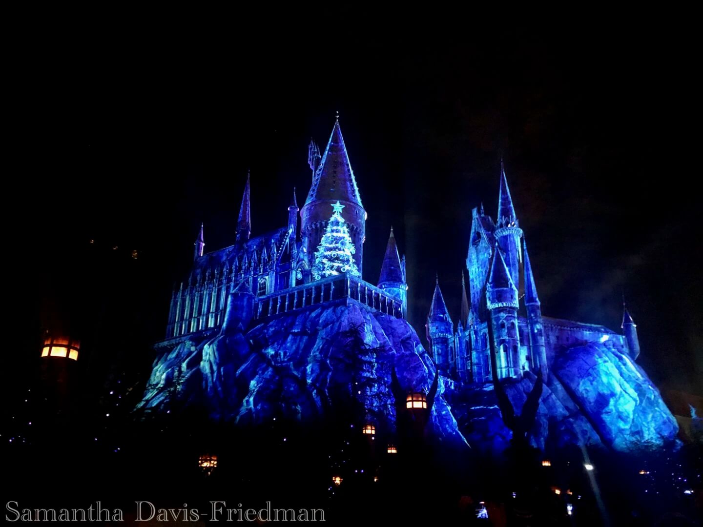 Universal Studios Hollywood Christmas in the Wizarding World of Harry Potter