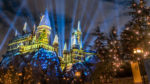 USH Christmas in Wizarding World – Hogwarts Projection Show – Photo courtesy of Universal Studios Hollywood