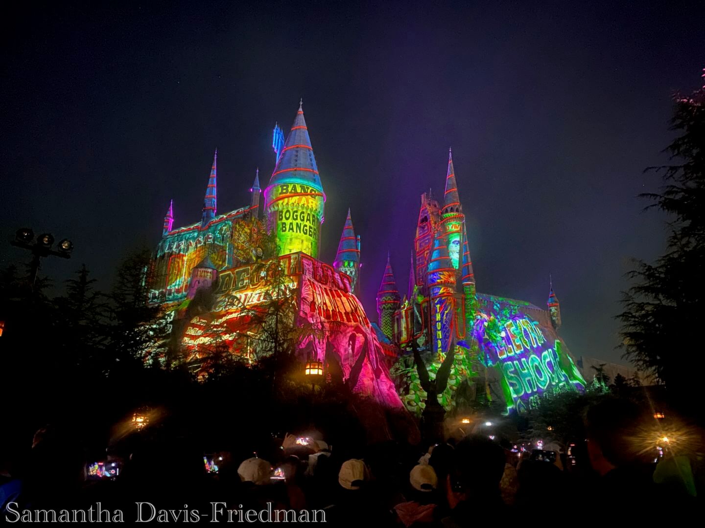 Universal Studios Hollywood Christmas in the Wizarding World of Harry Potter