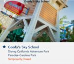 disneyland blues goofy sky school closed