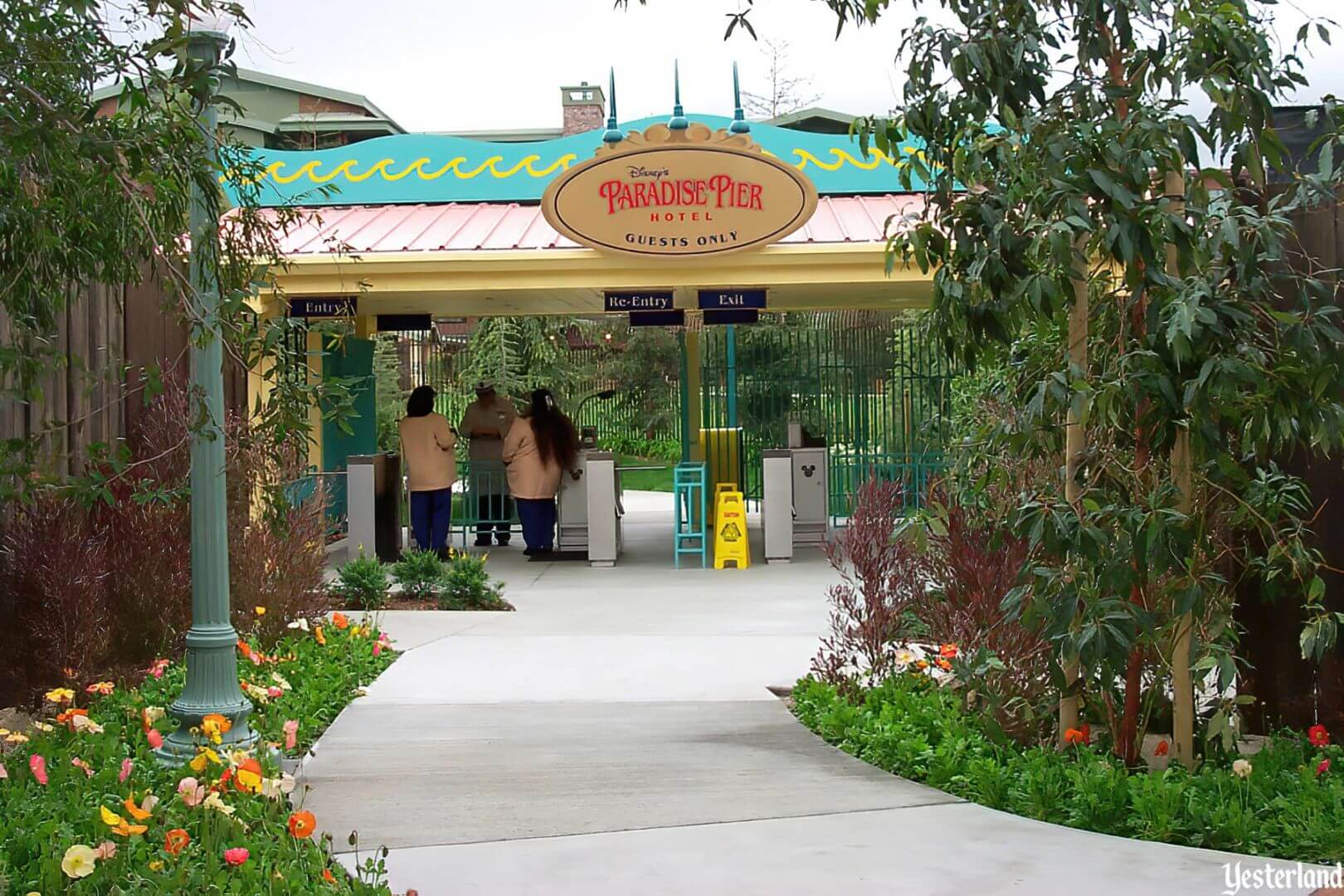 Yesterland: The Original Private Entrance Exclusively for Paradise Pier Hotel Guests The Original Private Entrance Exclusively for Paradise Pier Hotel Guests