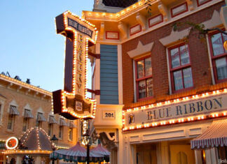 Yesterland: Blue Ribbon Bakery on Yester Main Street, U.S.A. Blue Ribbon Bakery at Disneyland