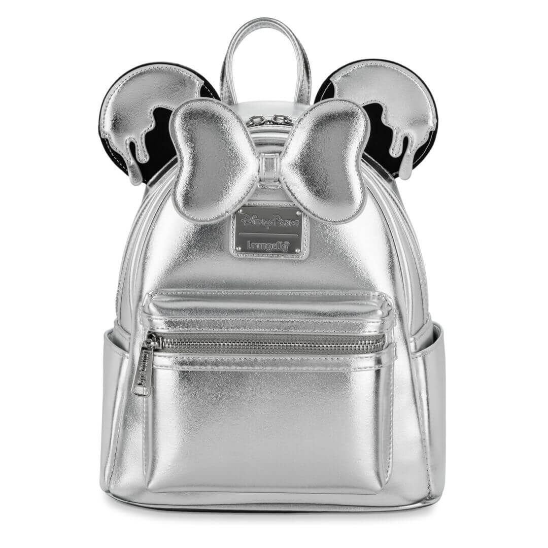 Disney100 Platinum Merchandise Loungefly Bag