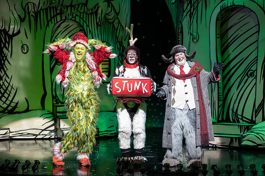 Dr. Seuss' How the Grinch Stole Christmas at The Old Globe Theatre