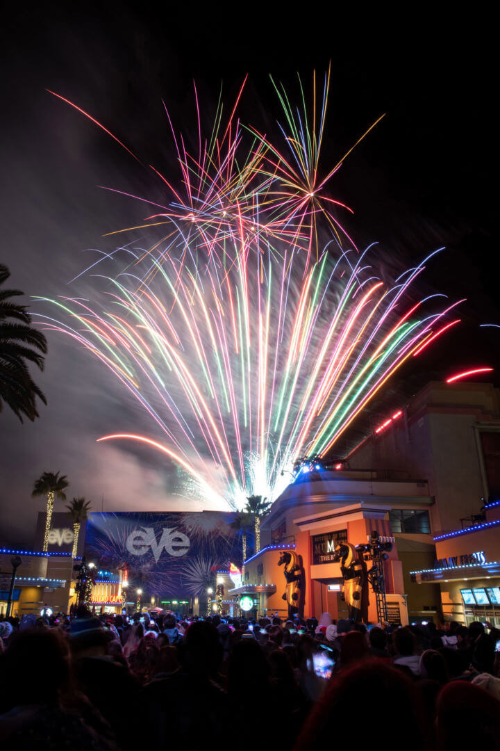 New Year's Eve at Universal Studios Hollywood