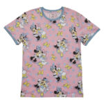 Loungefly-DISNEY MINNIE PASTEL COLOR BLOCK DOTS Collection-ringer tee