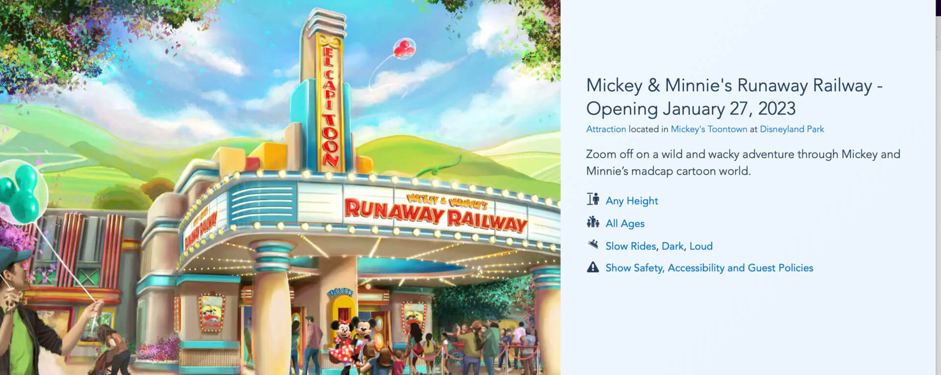 Runaway Railway, Complete Guide to Mickey and Minnie&#8217;s Runaway Railway at Disneyland