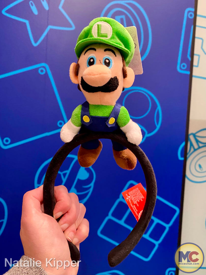 Super Nintendo World Merchandise: Luigi headband