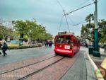 disneyland-crowds dca red car-MiceChat