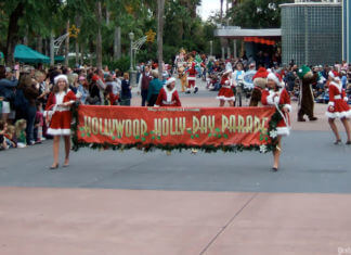 Yesterland: Disney-MGM Studios Presents Hollywood Holly-Day Parade Hollywood Holly-Day Parade