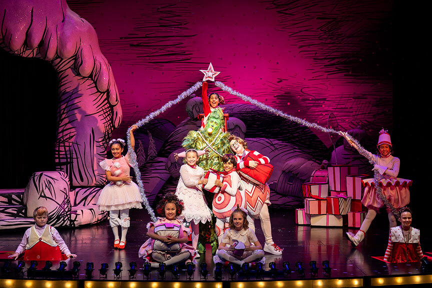 Dr. Seuss' How The Grinch Stole Christmas at the Old Globe Theatre