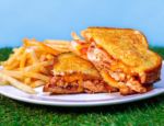 Chipotle Chicken Toastie Sandwich with Tomatoes