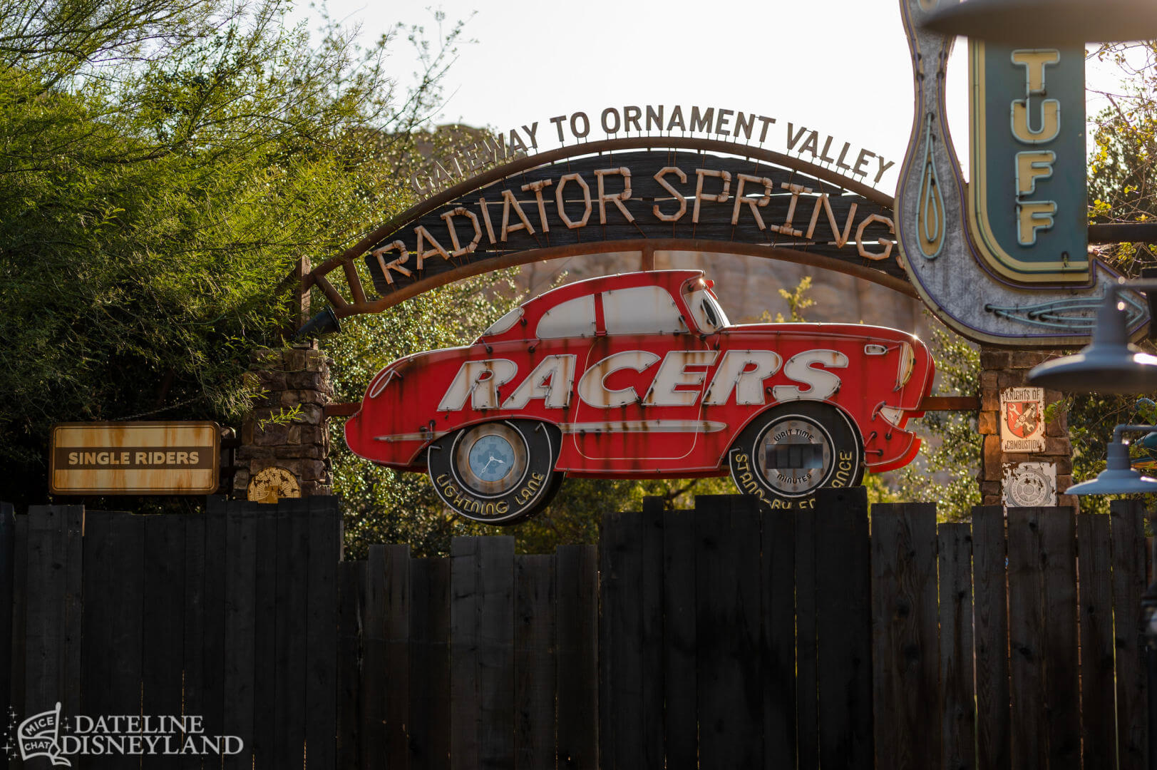 Disney California Adventure Cars Land Radiator Springs Racers