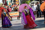 Disney California Adventure Lunar New Year Celebration Mulans Lunar New Year Procession umbrella dancers DSC_5198-X5