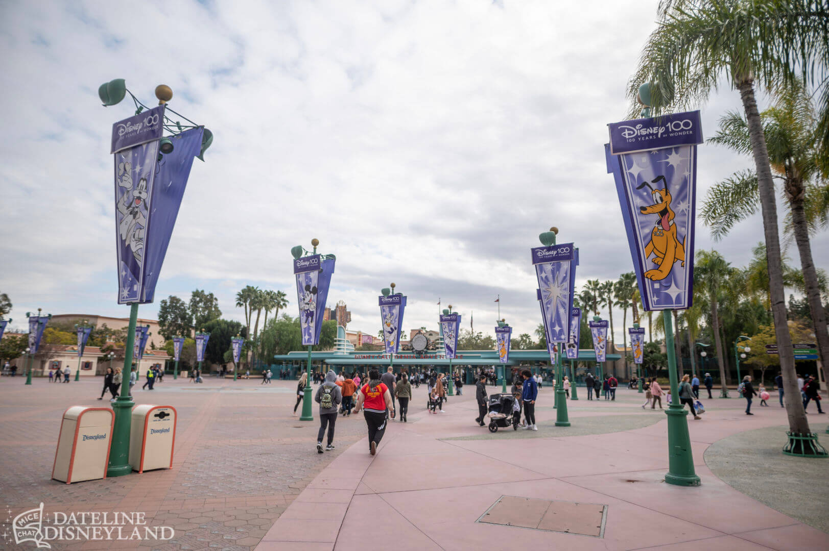 Disney100, UPDATED: Disney100 Celebration Decor Arrives at Disneyland!