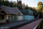 Disneyland New Orleans Square railroad station fire damage construction refurbishment repairs DSC_1675-X5