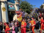 Disneyland disney california adventure lunar new year 2023 mulan procession dragon dancers MiceChat