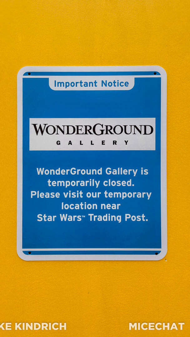 , Disneyland Update: It’s a Wall World After All