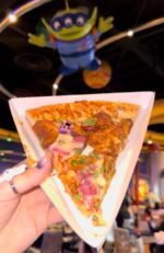 Disneyland Alien Pizza Planet Chorizo Slice
