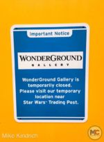 Universal Studios Hollywood-SDisneyland DTD Wonderground Closed Sign-MiceChat