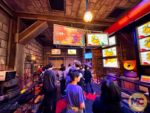 Universal Studios Hollywood Super Nintendo World mario kart preshow room