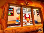 Universal Studios Hollywood Super Nintendo World toadstool cafe chef hero