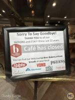 downtown disney la brea bakery closing sign MiceChat