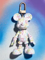 Baublebar Mickey Mouse Disney Bag Charm – Hand Drawn Hearts