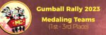 Gumball Rally 2023 Results 1 – 3 place