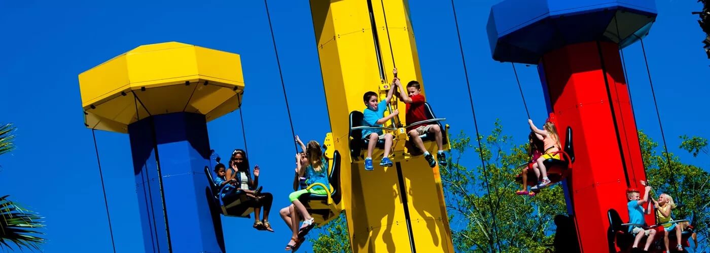 Theme parks for kids - Kids Power Tower at Legoland