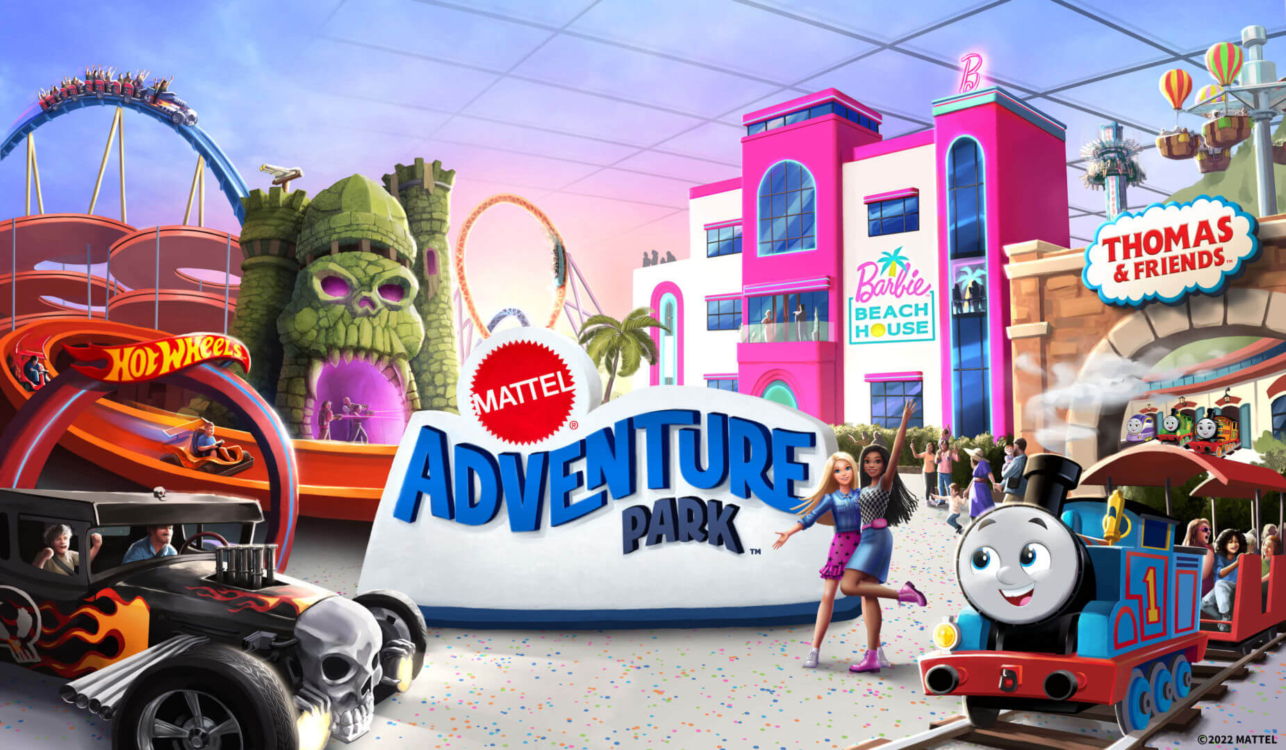 Theme parks for kids - Mattel's Adventure Park