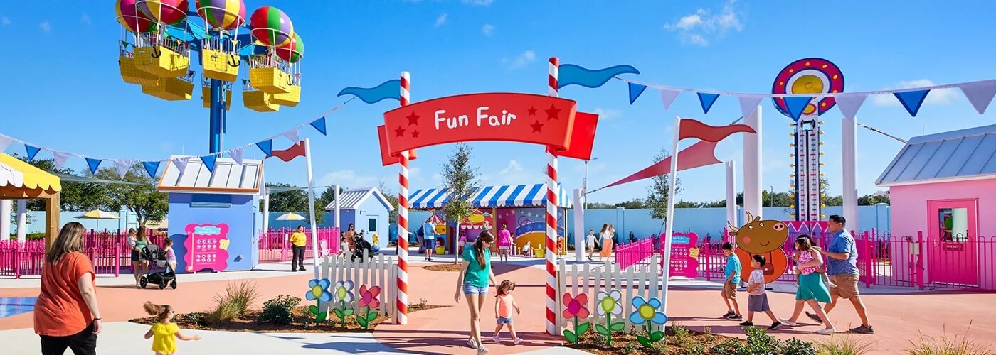 Theme parks for kids - Peppa Pig theme park