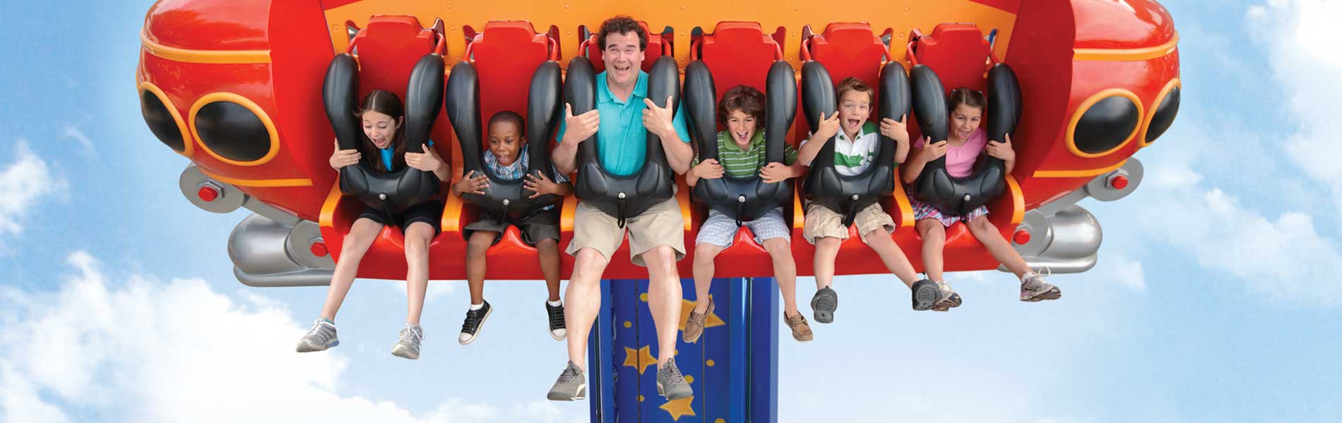 Theme parks for kids - Blastoff at Sesame Place