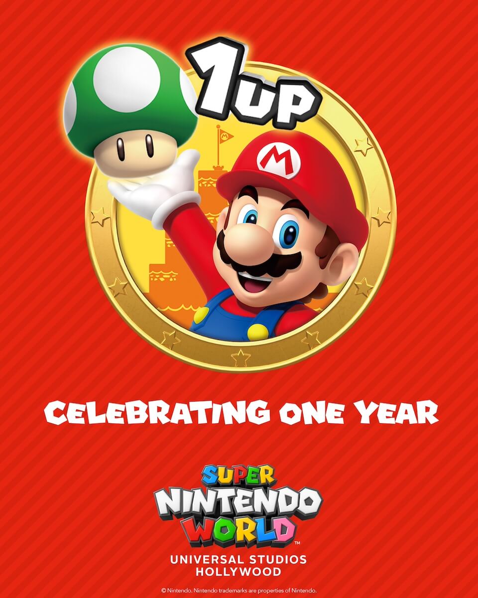 Super Nintendo World First Anniversary
