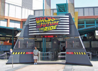 Back To The Future - The Ride, at Universal Studios Hollywood