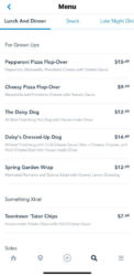 disneyland toontown café cafe daisy menu 1