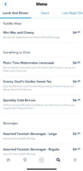 disneyland toontown café cafe daisy menu 3